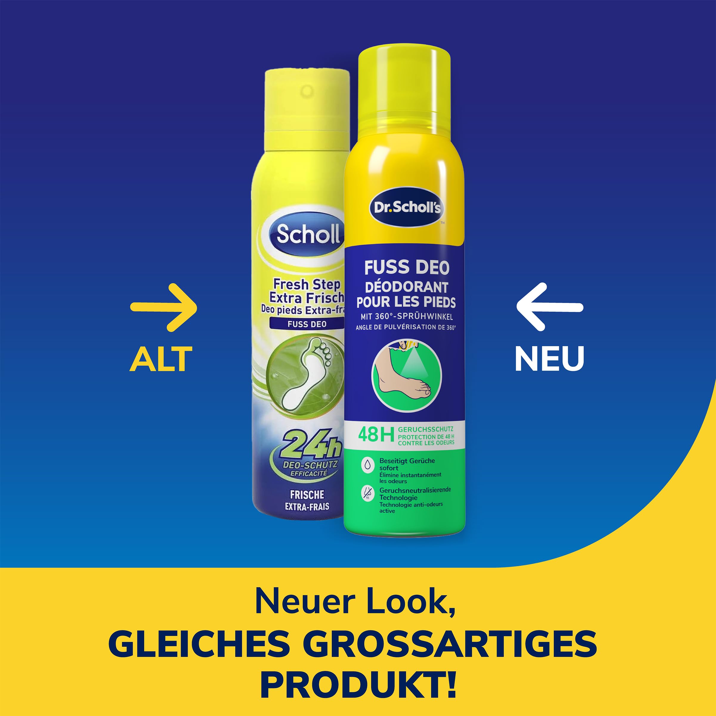 Scholl Fresh Step Extra Fresh Foot Spray 150 ml 2