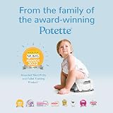 Potette Plus 2-in-1 Folding Travel Potty & Toilet Trainer Seat White/Blue view 9