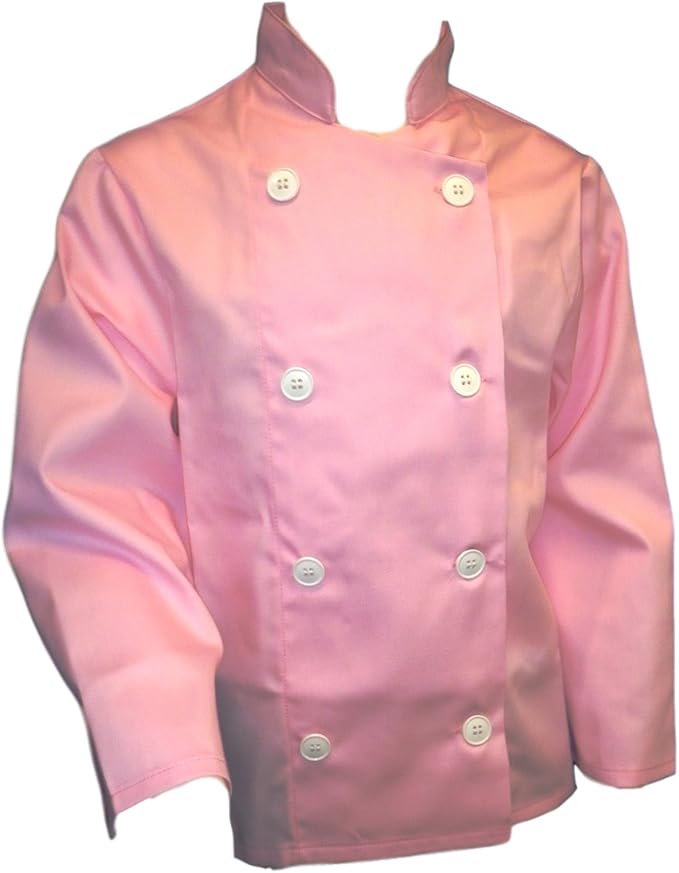 Food Safety Direct Kid's Pink Chef Jacket (Age 57 Years) Amazon.co.uk