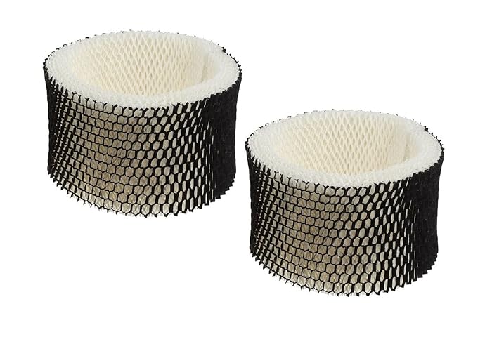 2 Pack Holmes HWF62 Humidifier Filter replacement for Holmes Models HM1701, HM1761, HM1300 & HM1100; Compare to Part # HWF62, HWF62D
