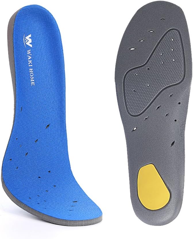 Orthotic Insoles for Flat Feet,Plantar Fasciitis,Feet Pain,Heel Pain,Pronation for Men and Women Shoes