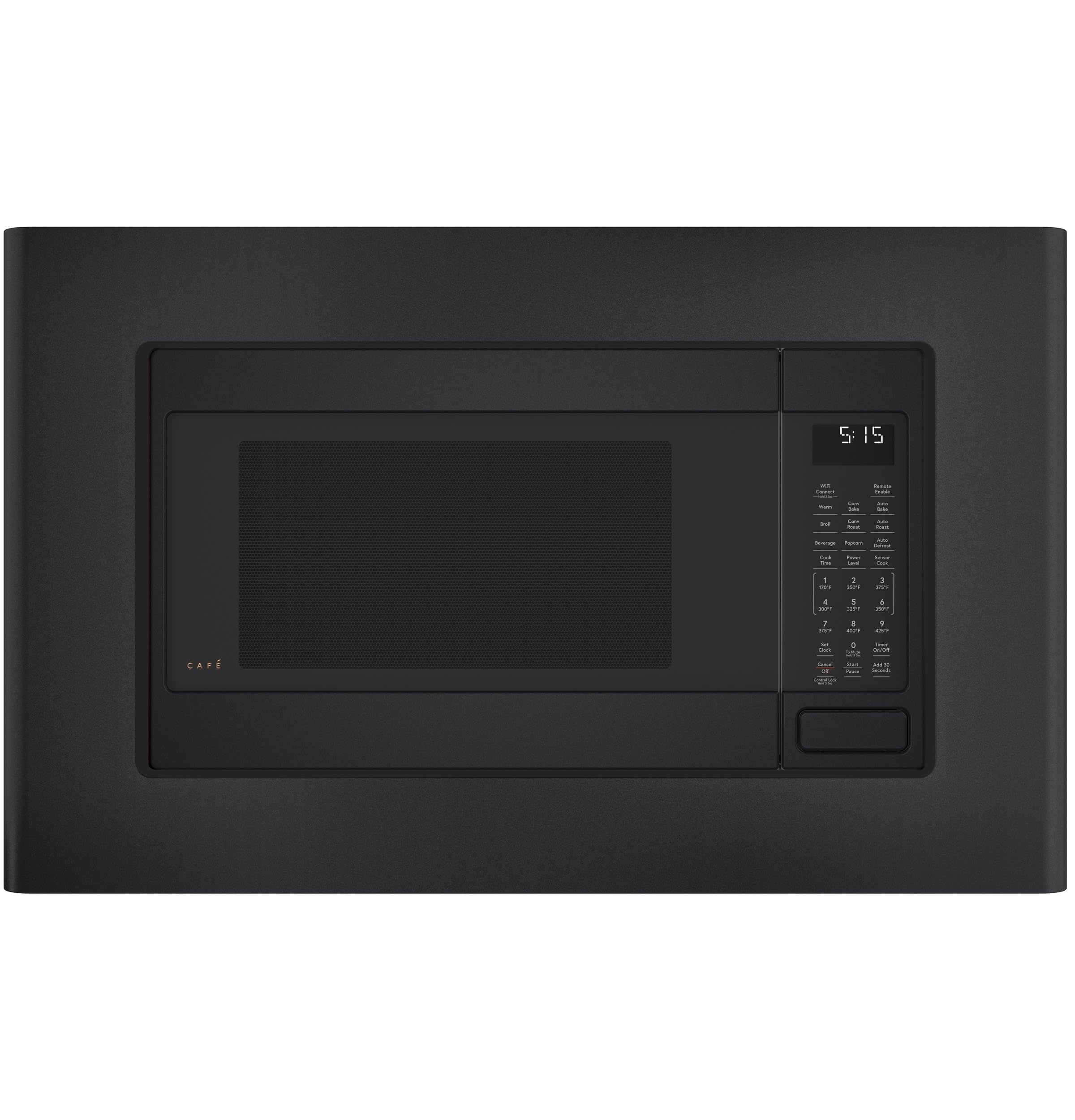 Café CEB515P3NDS Countertop Convection Microwave Oven, Broil, Auto-Cook, Roast, Defrost, Warm, Scan-to-Cook WiFi-Connectivity, 1000 Watts, Smart Home & Kitchen Essentials, New 1.5 Cu. Ft, Matte Black