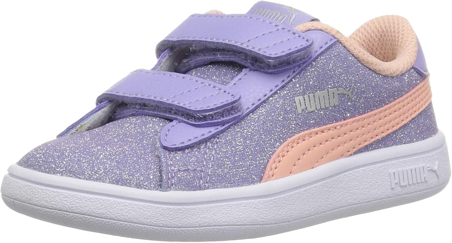  | PUMA Unisex Kids' Smash V2 Velcro Sneaker | Sneakers