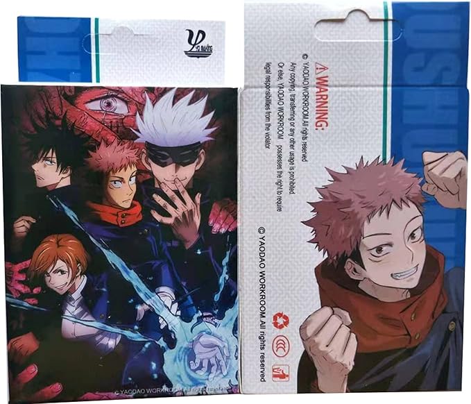 Amazon Yaoshikou呪術廻戦 トランプ ポーカー用 呪術廻戦 カードゲーム ゲーム用品 ポーカー アニメ トランプ 周辺萌えグッズ アニメ 萌えグッズ 通販