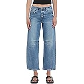VERVET Women's Kate High Rise Barrel Leg Jeans