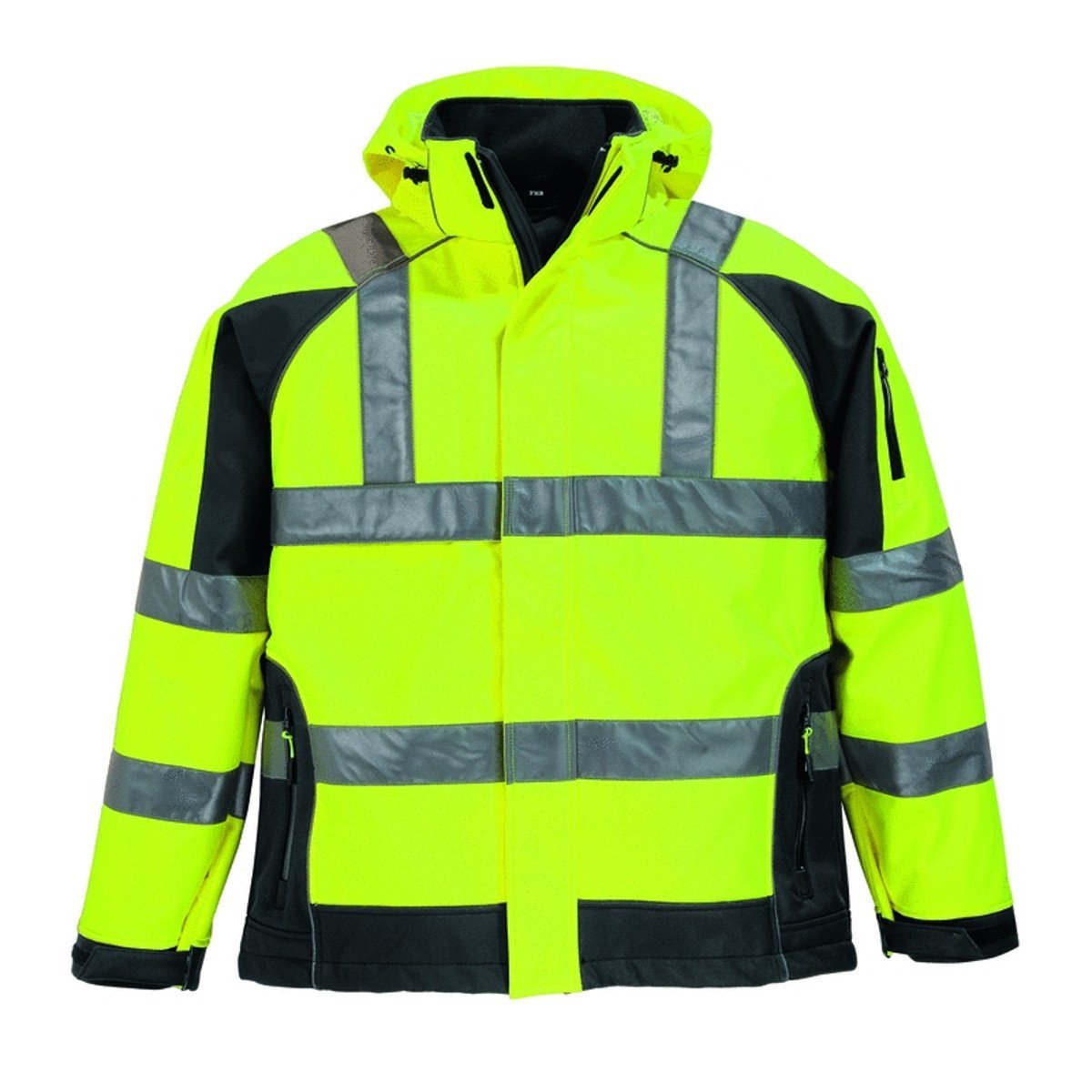 FHB 78718-0720-XL Size X-Large "Felix WarnscHatz" Softshell Jacket - Yellow