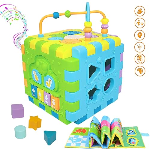 Baby Activity Cube Multi-Assembly Busy Play Center Toys in for