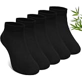 Artfasion Seamless Socks for Kids Girls: Sensory Friendly Ankle Socks | Bamboo Viscose School No Seam Breathable Soft Socks for 3-12 Years Boys Student Daily Wearing