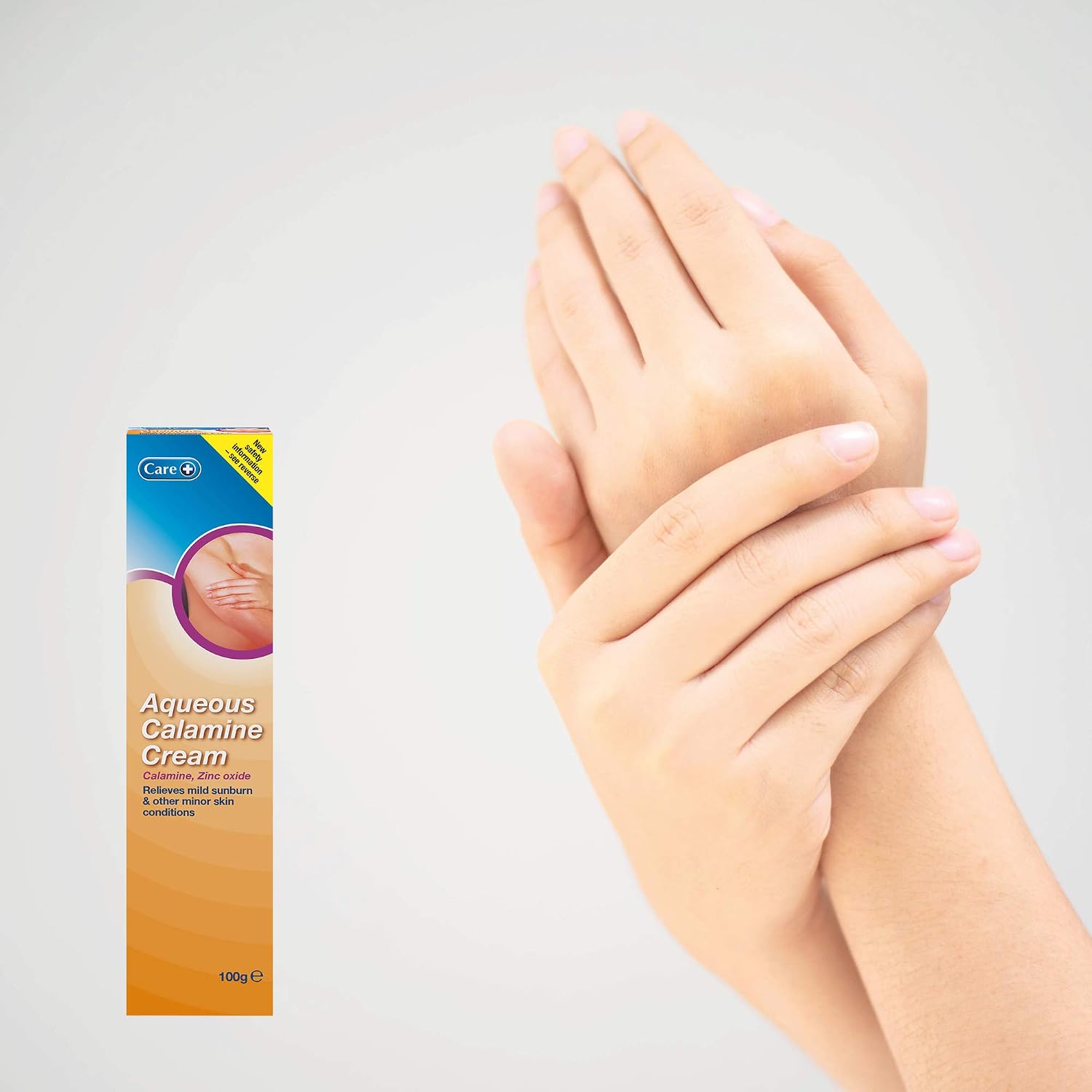 Care Aqueous Calamine Cream Sunburn Relief Soothing Itch Relief Cream Itchy skin relief for adults & Children TLC For Dry Skin And Other Minor Skin Conditions 100g 1 Pack - Image 5