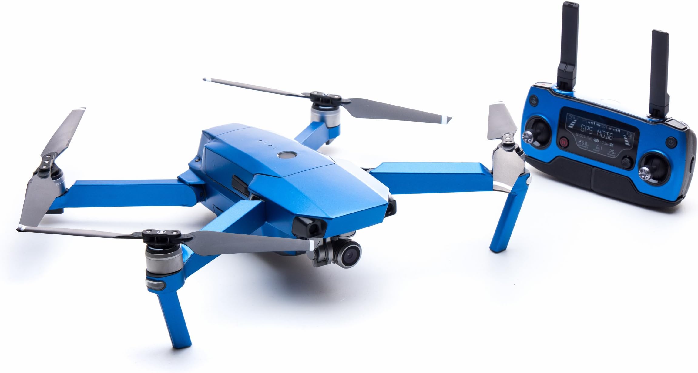 Modifli Drone Skin for DJI Mavic Pro - Riviera Blue