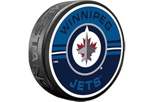 Winnipeg Jets Puck - Half & Half