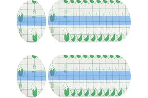 Waterproof Ear Stickers Penta Angel 40Pcs Disposable Breathable Swimming Ear Patches Cover Protector with Cotton Plug for Wom