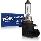 PEAK 9145 OE Standard Halogen Replacement Headlight Bulb | Pack of 1, 50W, 12V, 850 Lumens, 350 Hour Life, DOT Approved, OE Replacement