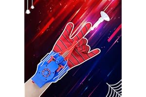 Spider Web Shooter Pro, Web Launcher String Shooters Toy, Cool Gadgets, USB Charging, Instant Retract Button, Ultimate Superh