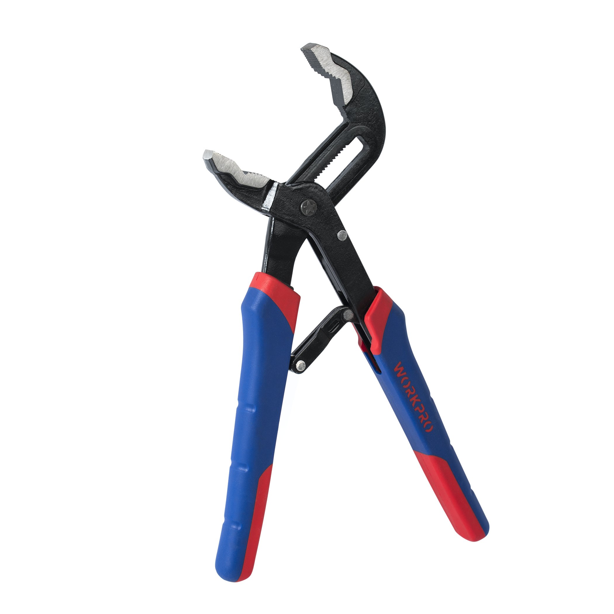 WORKPRO Water Pump Pliers Set Selfadjusting Groove Joint Wrench