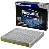 Purolator PBC35667 PurolatorBOSS Automotive Cabin Air Filter with Activated Carbon, Car &amp; Truck Passenger Compartment OEM Filter Replacement for Toyota RAV4, Camry, Corolla and more