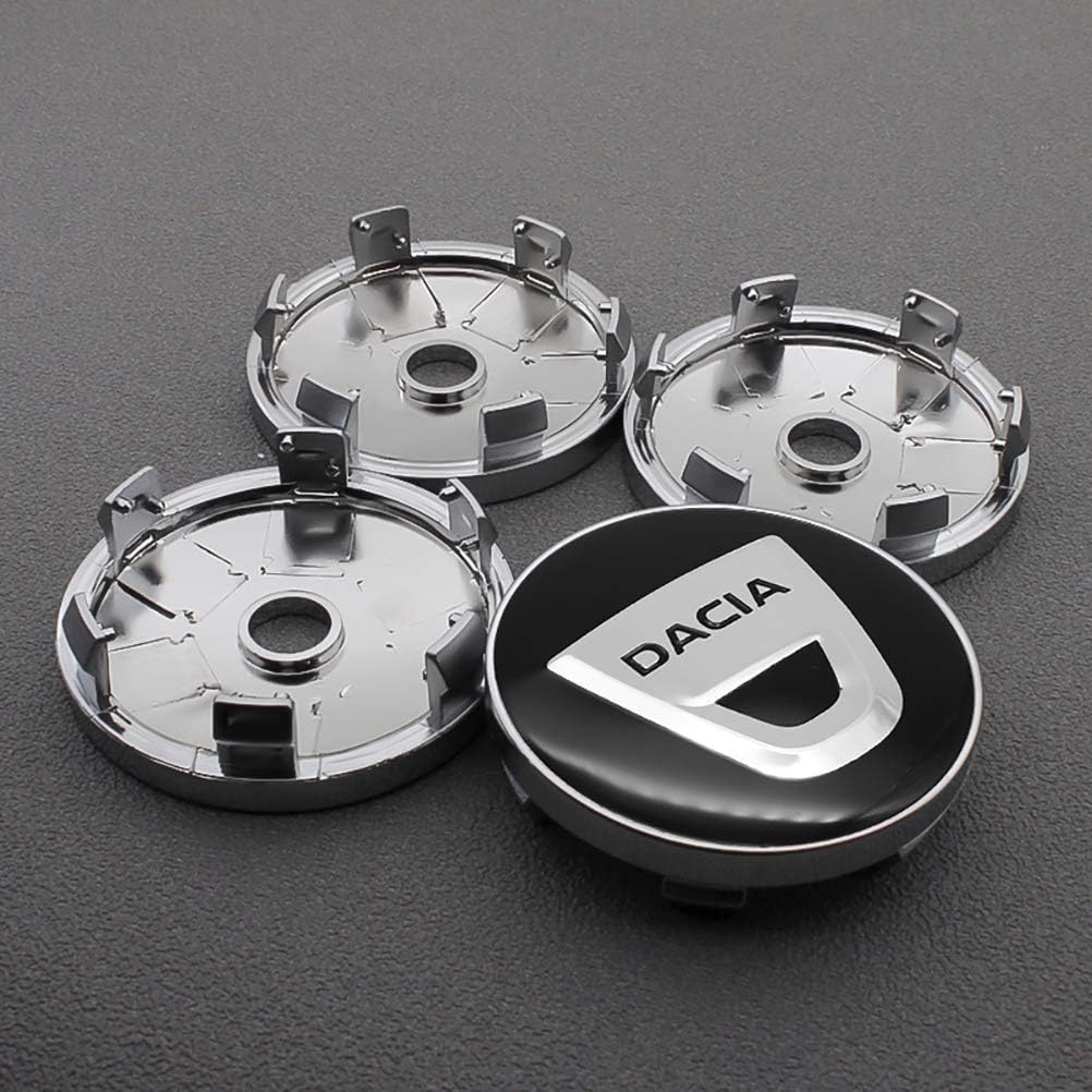 4 Coprimozzi Per Ferrari 55.5mm - Impermeabili, Antipolvere, Sostituzione Originale