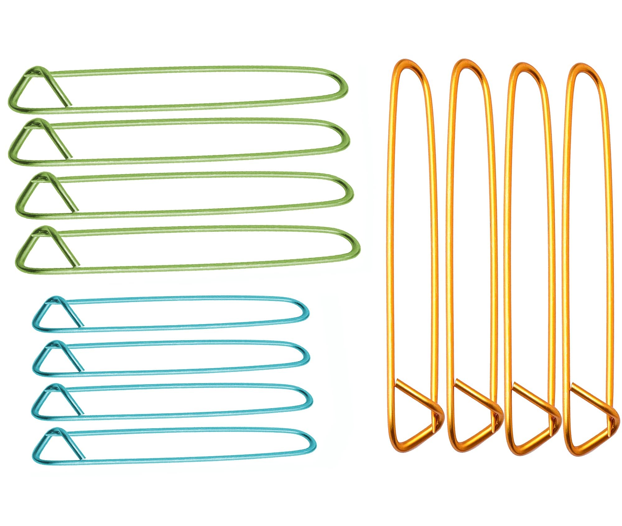 Knitting Stitch Holders for Knitting UK Accessories 12 Pieces - Aluminum