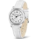Womens Watch for Women Quartz Analog Watches Mini Ladies Dress Watch Easy Read Dial 3ATM Waterproof Stainless Steel Case Leather Strap,Classic Fashion Casual Elegant Women Wrist Watches