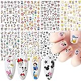 Cartoon Nail Art Stickers Cute Cartoon Nail Decals