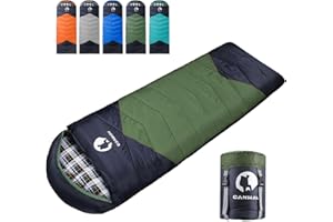CANWAY Sleeping Bag with Compression Sack Adults Sleeping Bag Warm Cold Weather Camping 4 Seasons Sleeping Bags Comfort for T