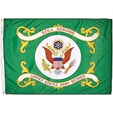 Annin Flagmakers U.S. Army Retired Military Flag USA-Made to Official Specifications, Officially Licensed, 3 x 4 Feet (Model 975561)