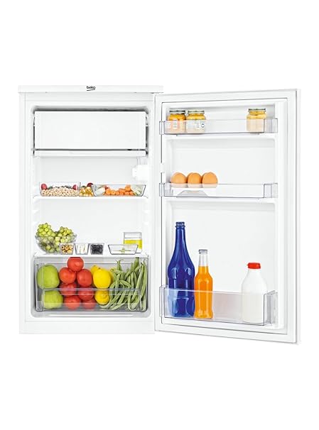 Beko TS190320 Kühlschrank / A+ / 82 cm / 88 l Kühlteil / MinFrost / Gemüseschublade / Automatische Abtauung / Weiß