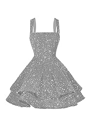 vintys Sparkly Short Prom Dresses for Teens