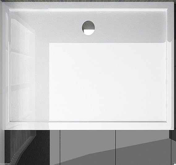 Duschtasse Duschwanne Flach Wanne H 6 cm Für Duschabtrennung Duschkabine Duschwand (70x90)