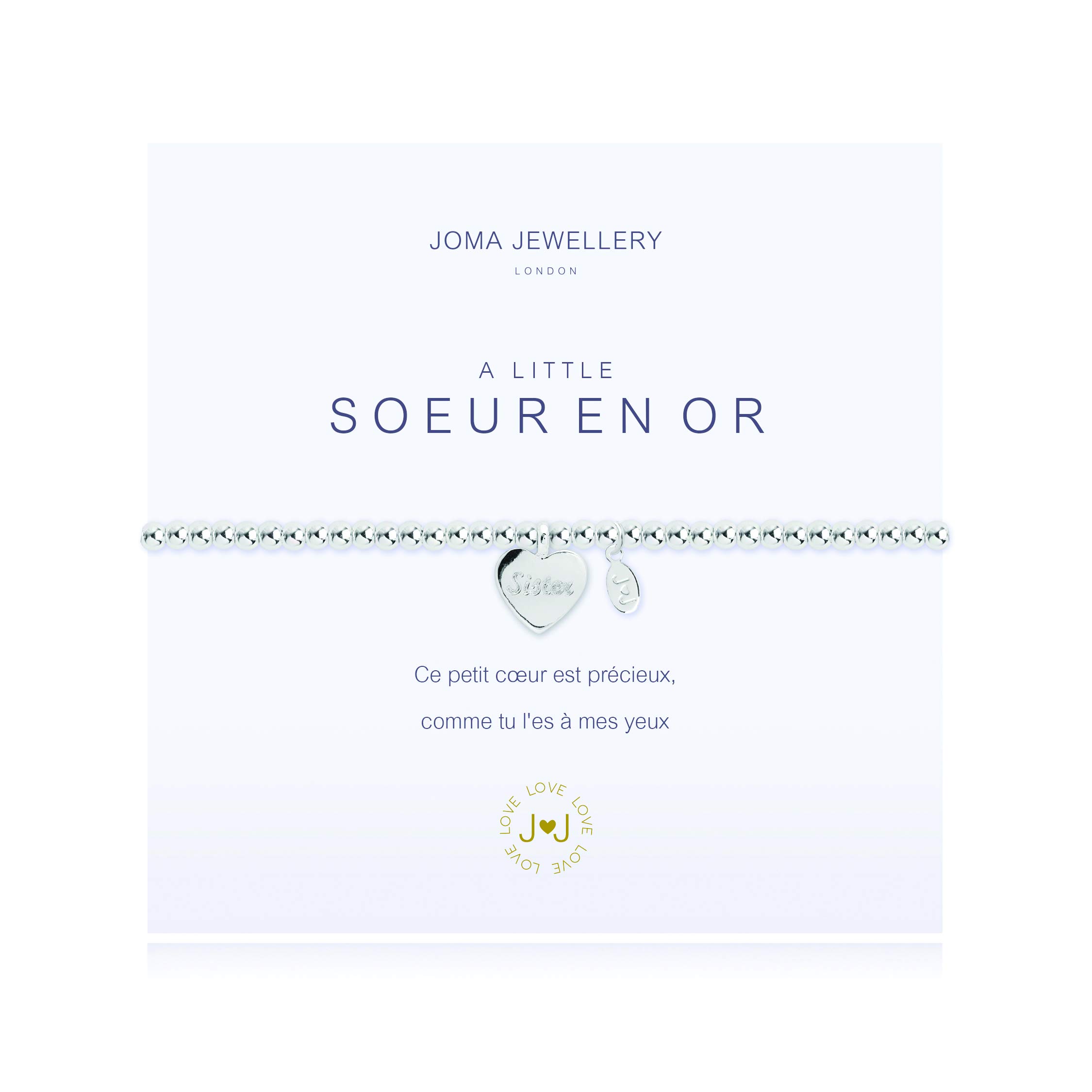 Joma Jewellery A Little Soeur EN OR Bracelet French