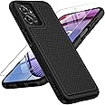 FNTCASE for Motorola Moto G-Power-5G 2023 Case: Moto G 5G 2023 Case Dual Layer Shockproof Protective Textured Design Cell Pho