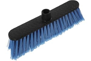 UTHCLO Replacement Plastic Broom Head for Household Sweeper Kitchen Cleaning Brush Portable and Easy to