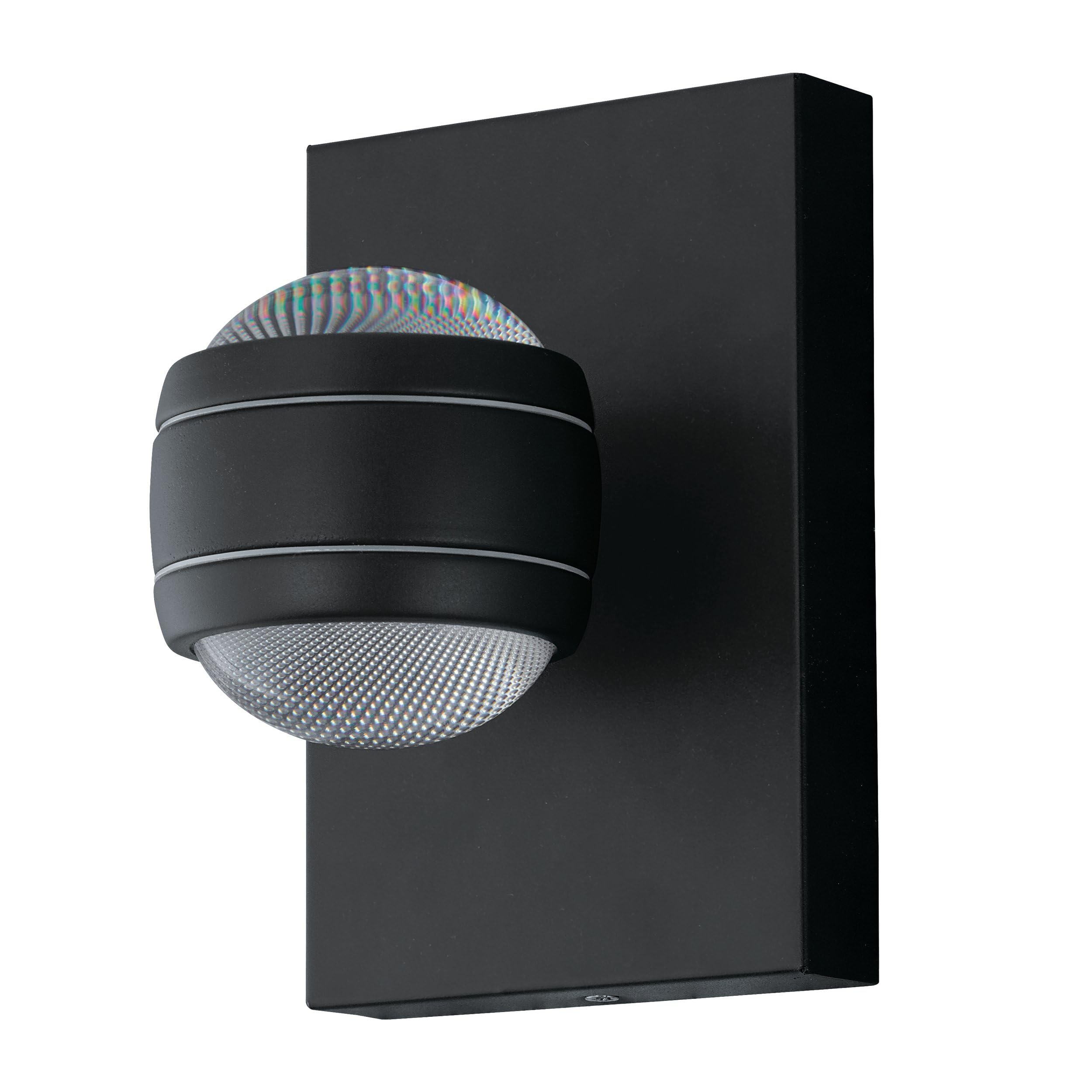 Eglo 94848 LED Black Outdoor Wall Light SESIMBA