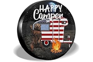 Aomacsi Spare Tire Cover Waterproof Sun Protection for Trailer RV SUV Truck Camper Travel Trailer Accessories 15 Inch