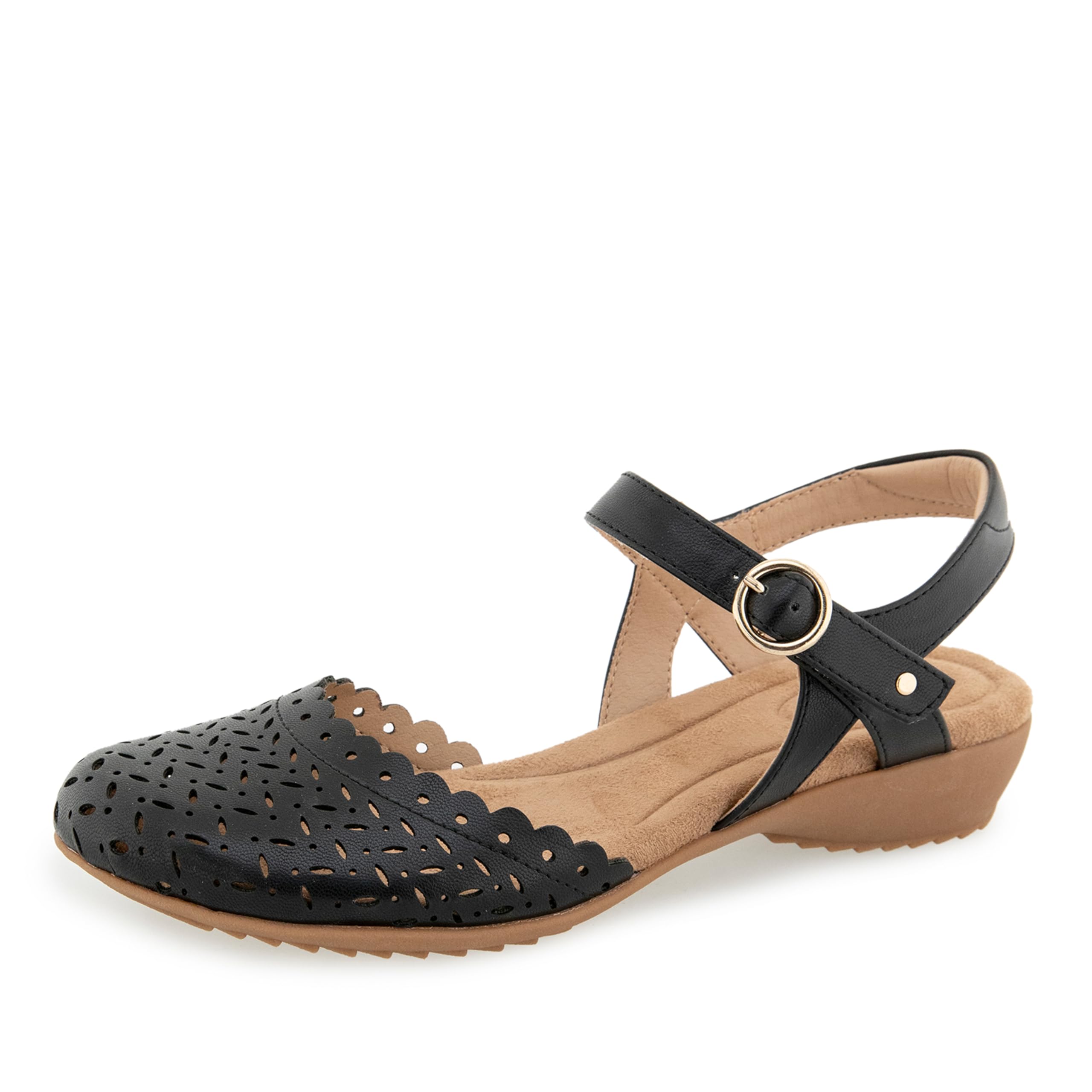 JBU Women’s Vinya Casual Comfort Anklestrap Flat Sandal