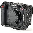 Tiltaing Full Camera Cage Compatible with Canon C70 ñ Black | Mount Accessories via NATO Rail, Arri Compatible Rosette, Cold Shoe Receivers, 1/4"-20 Threads with Locating Pins