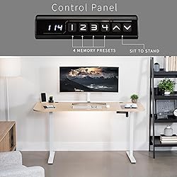 VIVO Electric 63 x 32 in Standing Desk, Memory