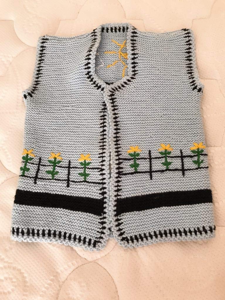 boy hand knitted sweater