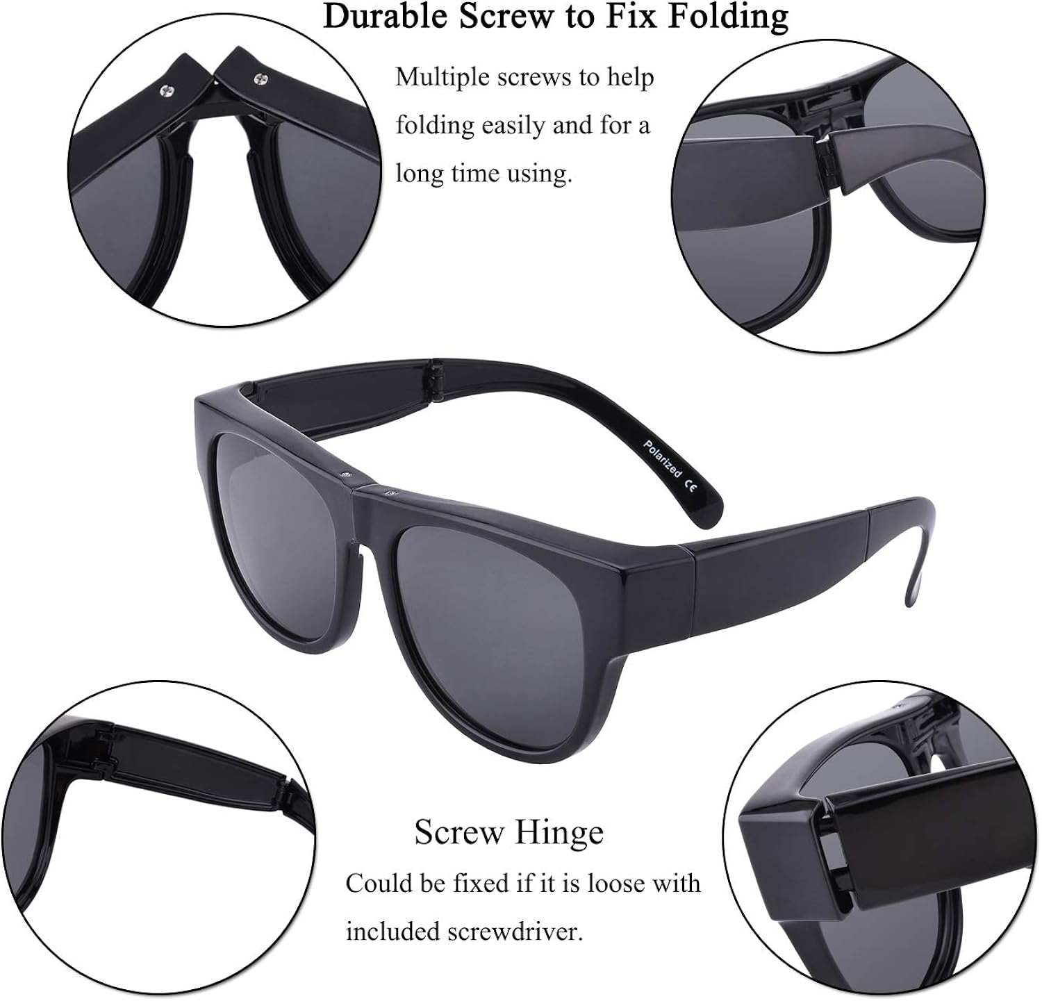 Folding fitover sunglasses Clearance