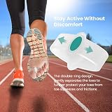 Welnove Pack of 12 Bunion Corrector Toe Separators Two Loops Multi Sizes view 3