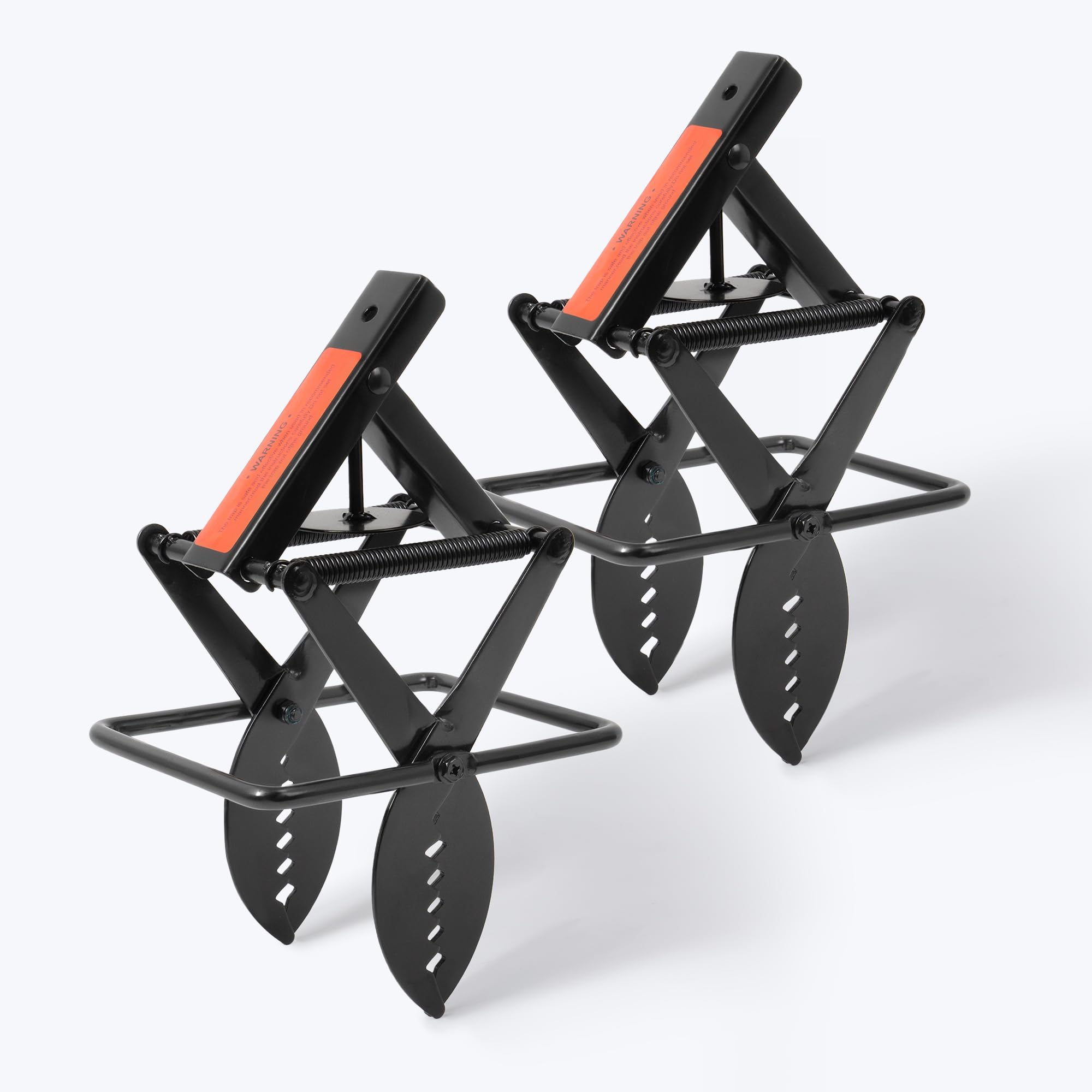 Photo 1 of Mole Traps That Kill Best, 2 Pack Scissor Mole Trap, Sleek Black Stainless Steel Finish