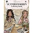 Scandi fashion coloring book, Emmzonn: Fashion illustrations, girlhood & Self-Care