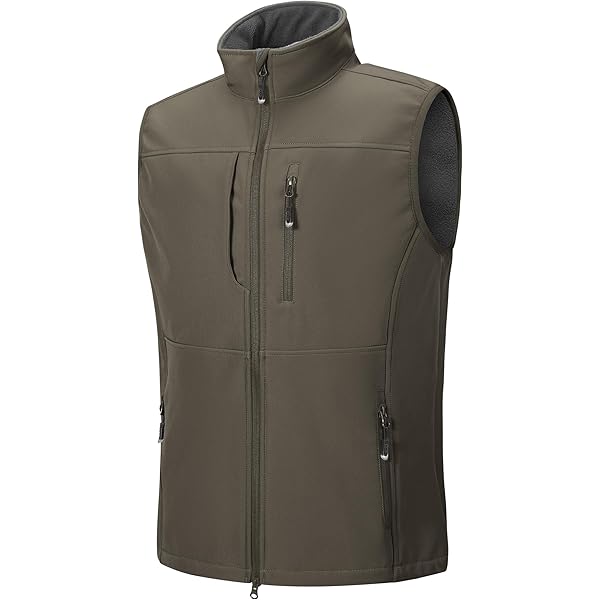 Chaleco Forro Polar Hombre Chaleco Softshell 33,000ft Para Hombre
