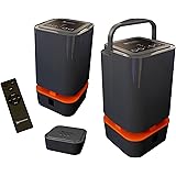 Wolverine WS58V3 5.8GHz Wireless Bluetooth Speakers Dark Grey