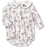 Cherie Kids 100% Organic Cotton Soft Newborn Baby Romper for Boys and Girls Unisex, Long Sleeve, 0-24 Months