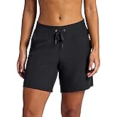 Gaiam Women's Willow Walking Woven 7&rdquo; Short, Standard Fit, Stretch Lightweight Material