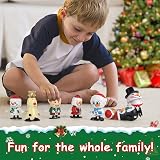 VEYLIN 8 Pack Christmas Wind Up Toys Kids Stocking Stuffers Party Bag Fillers view 7