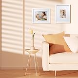 EGOFINE 14x11 Picture Frame Solid Wood with 10x8 Matt White 4 Pack view 6
