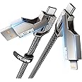 4-in-1 USB C Cable 240W 5FT - Fast Charging & Data Transfer Combo For IPhone, IPad, All Devices
