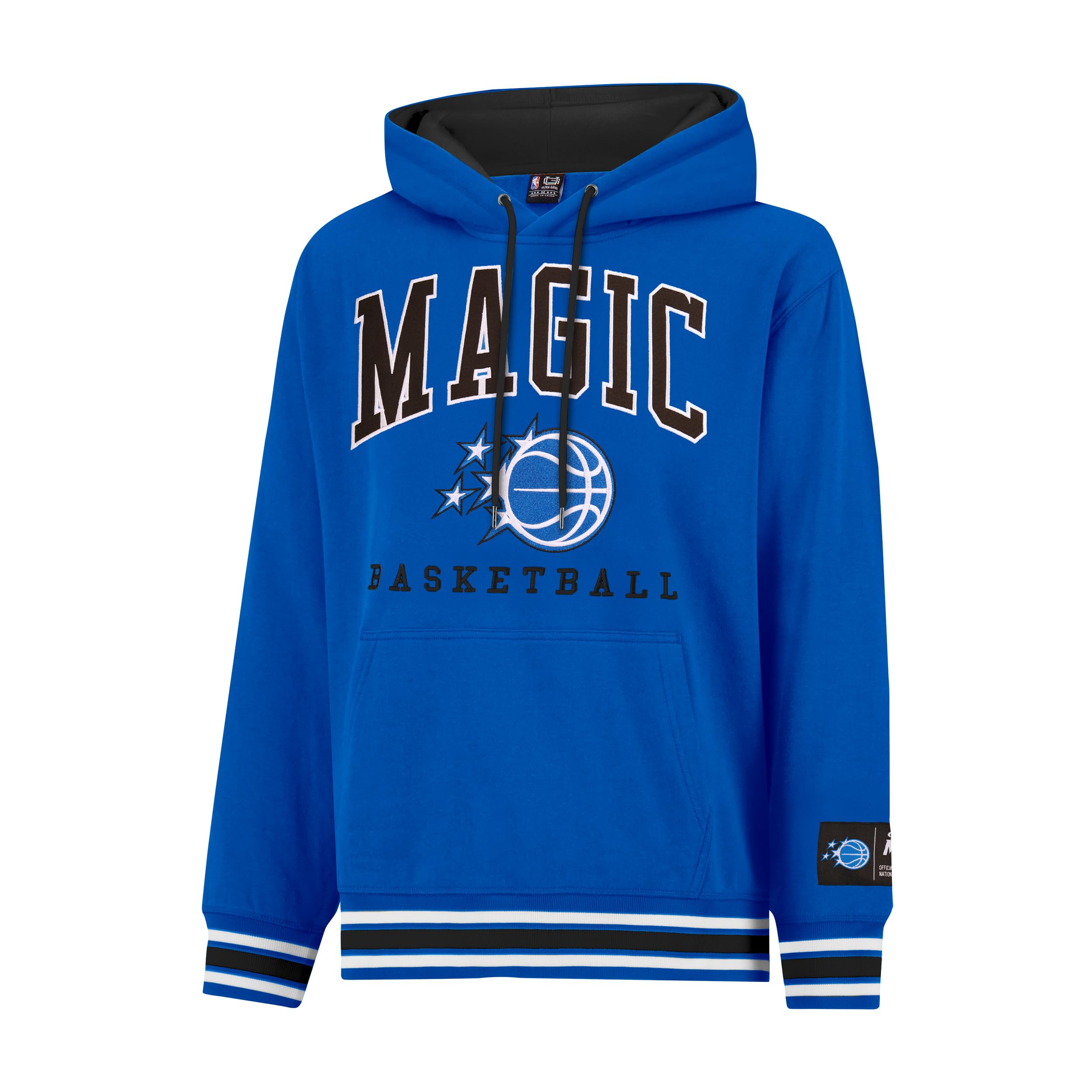 Ultra Game Mens NBA Official Premium Embroidered MVP Hoodie Sweatshirt, Orlando Magic, Team Color, Small Image